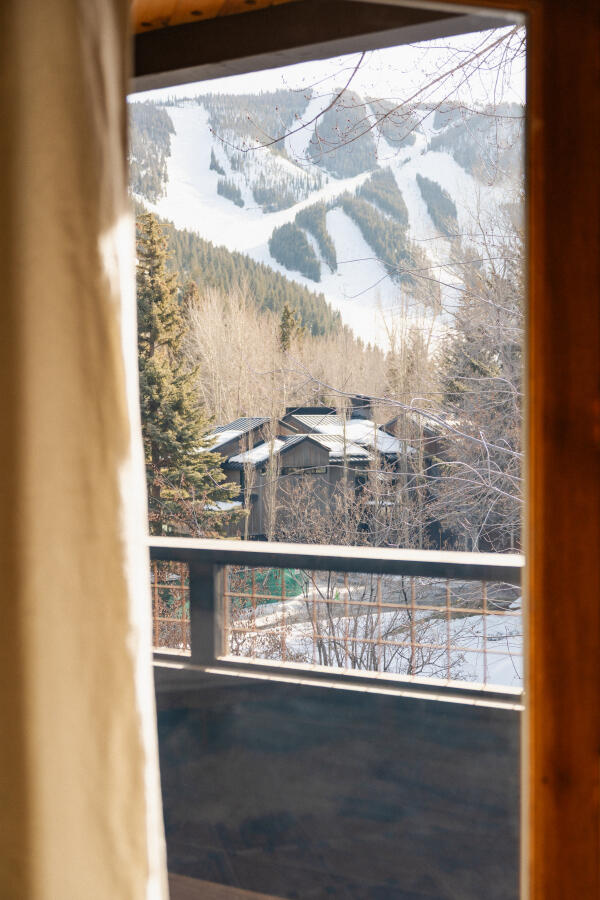 208 Georginia Road, Unit A Ketchum, ID 83340 - Photo 54 of 58 Bedroom 4 Balcony