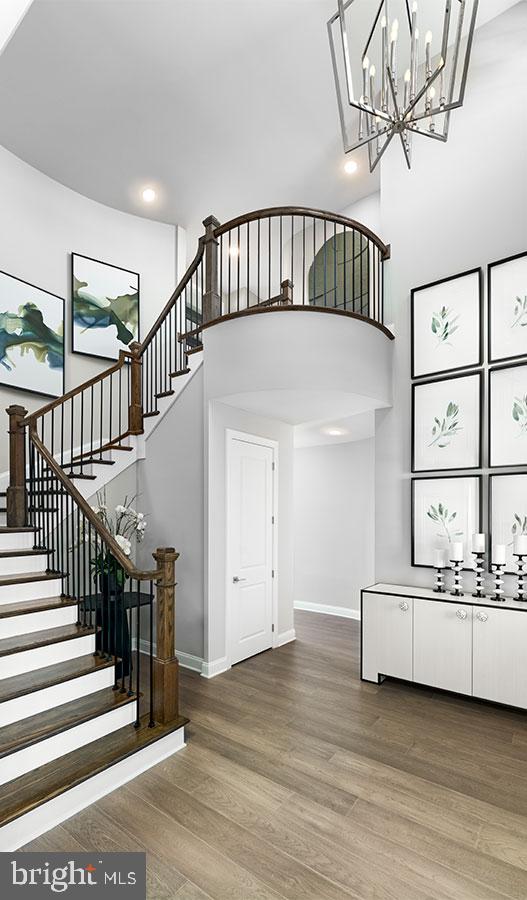 2007 St James Road Accokeek, MD 20607 - Photo 6 of 20 a view of entryway livingroom and hall with wooden floor