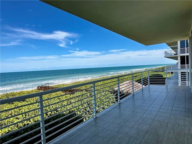 a view of outdoor space with seating area