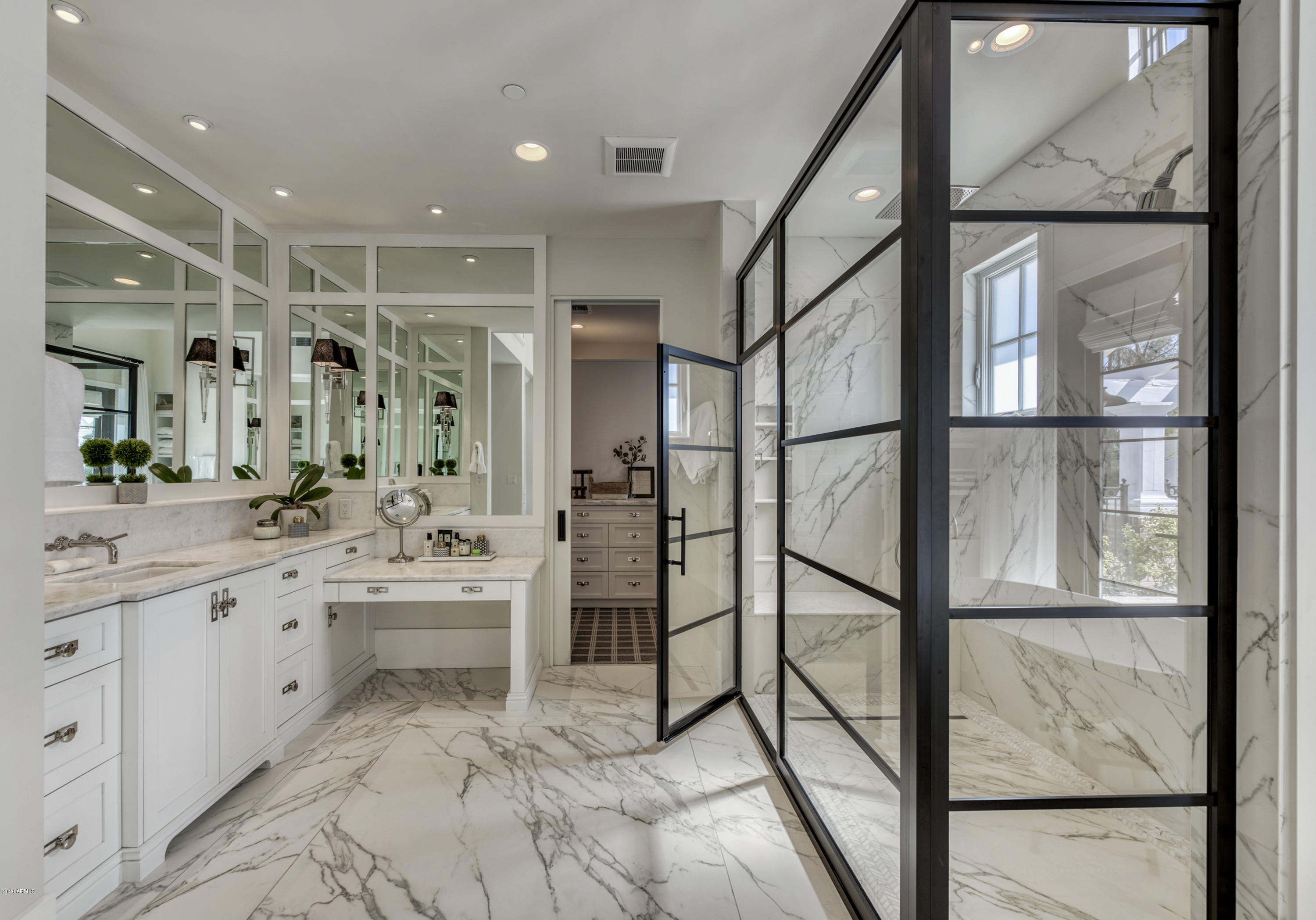 4971 East Palomino Road Phoenix, AZ 85018 - Photo 46 of 82 Master Walk in Shower