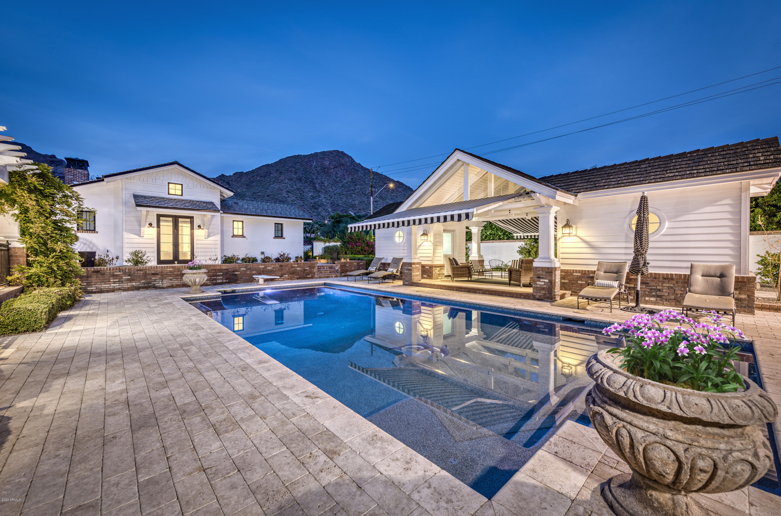 4971 East Palomino Road Phoenix, AZ 85018 - Photo 74 of 82 Night Time Swim-