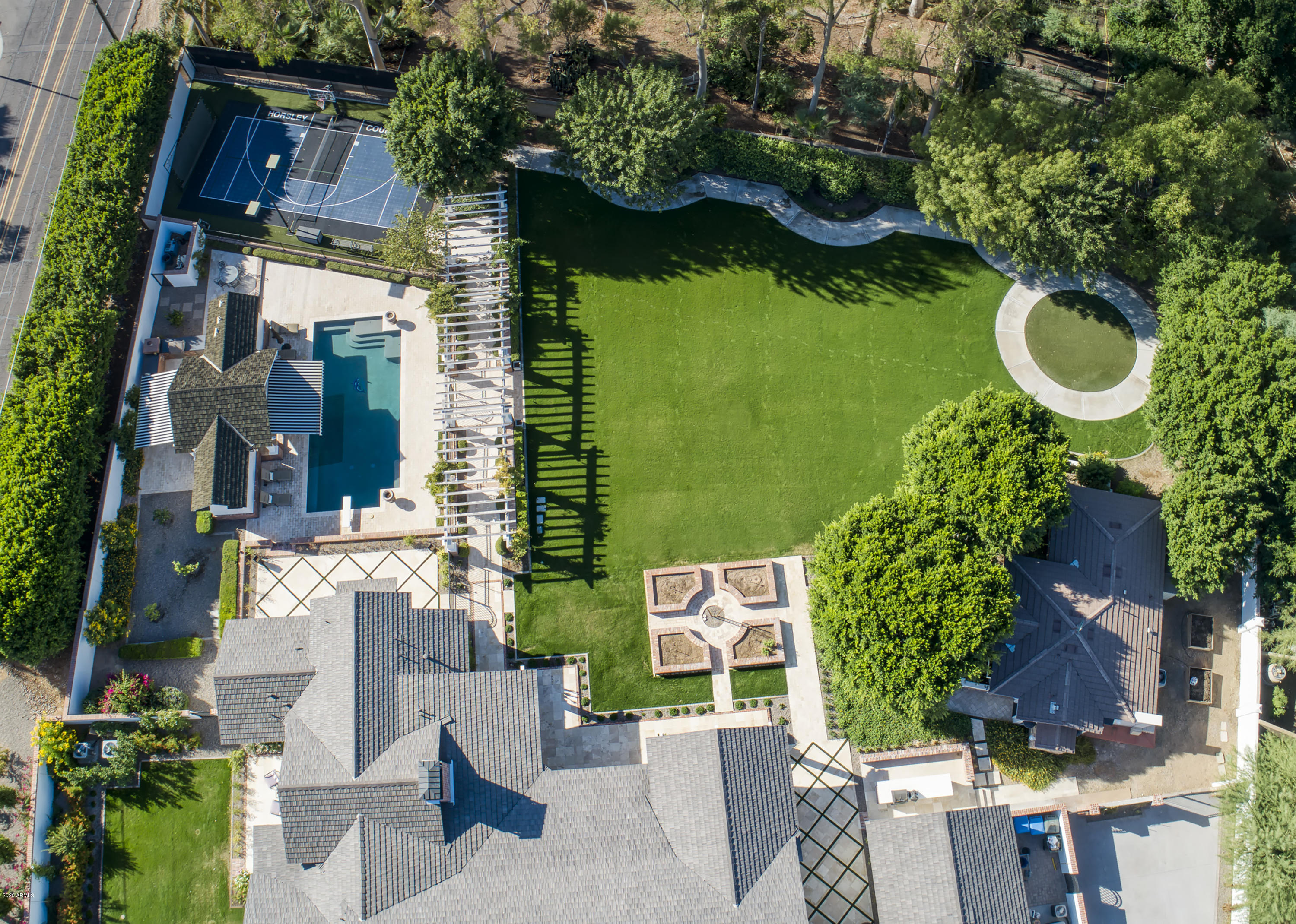 4971 East Palomino Road Phoenix, AZ 85018 - Photo 81 of 82 Aerial Backyard