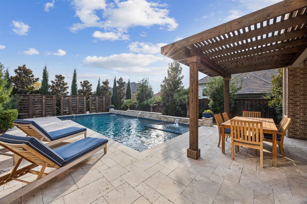 7121 Calypso Lane Frisco, TX 75036 - Photo 35 of 40 a outdoor view with a sitting space