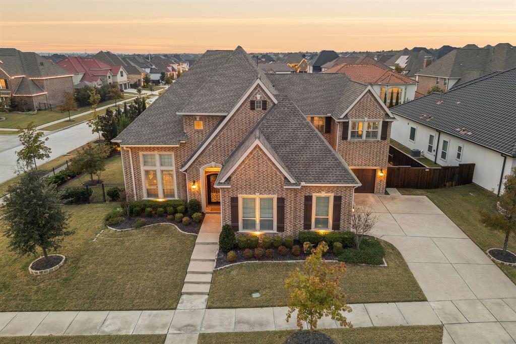 7121 Calypso Lane Frisco, TX 75036 - Photo 38 of 40 an aerial view of a house