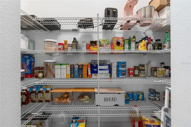 a view of storage and utility room