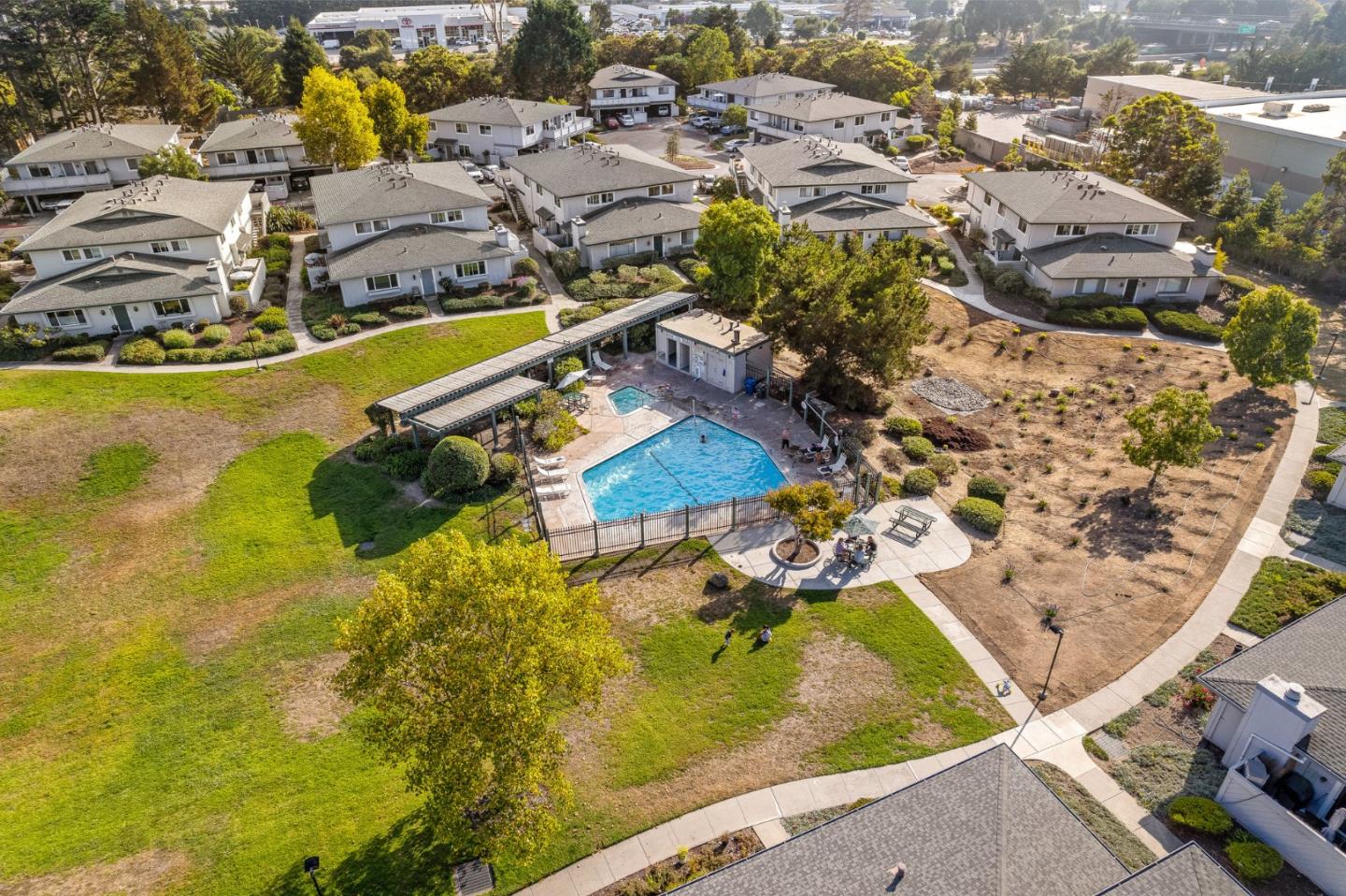 4207 Topsail Court Soquel, CA 95073 - Photo 18 of 19 an aerial view of residential houses with outdoor space