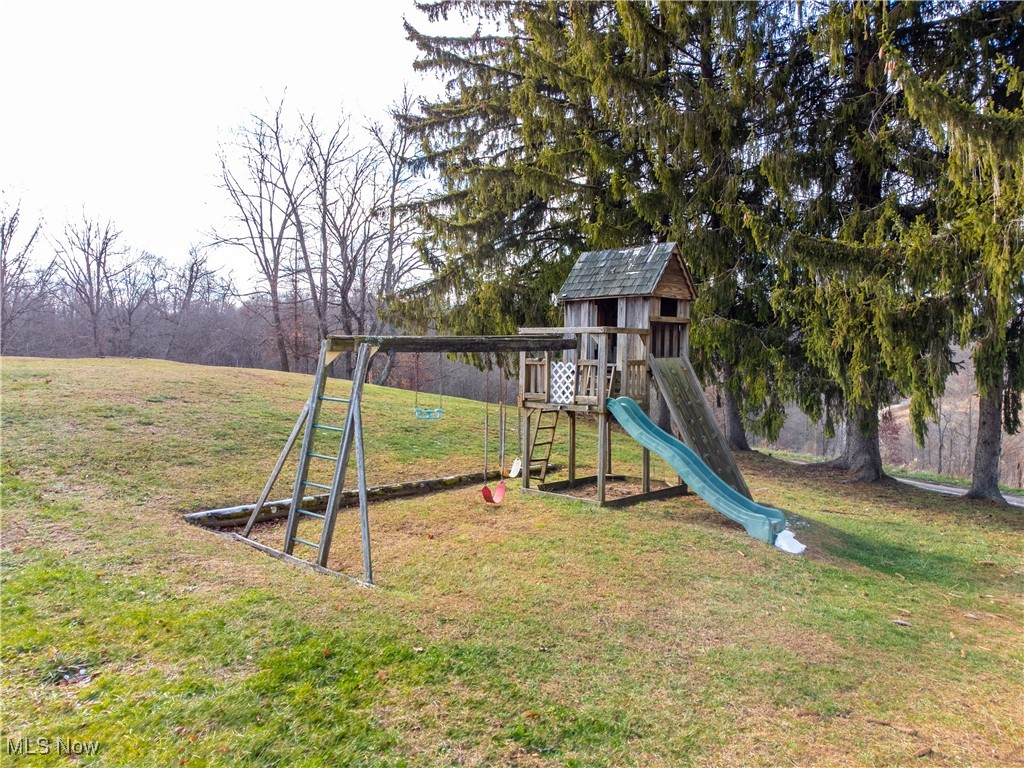 57459 Shry Road Barnesville, OH 43713 - Photo 29 of 44 View of play area featuring a yard