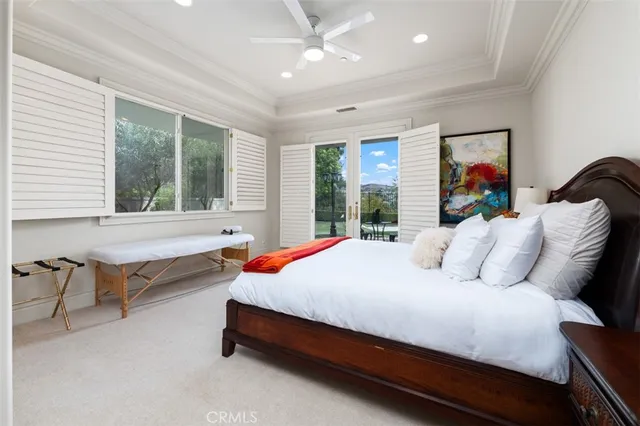 a hallway with wooden floor