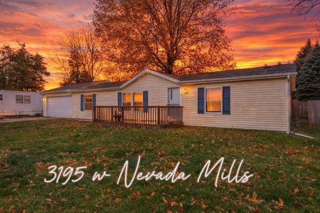 $175,000 | 3195 West Nevada Mills Road, Fremont, IN 46737