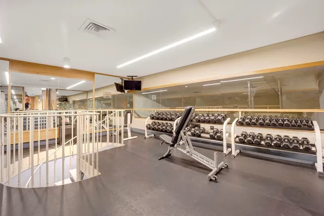a view of a hallway with entryway
