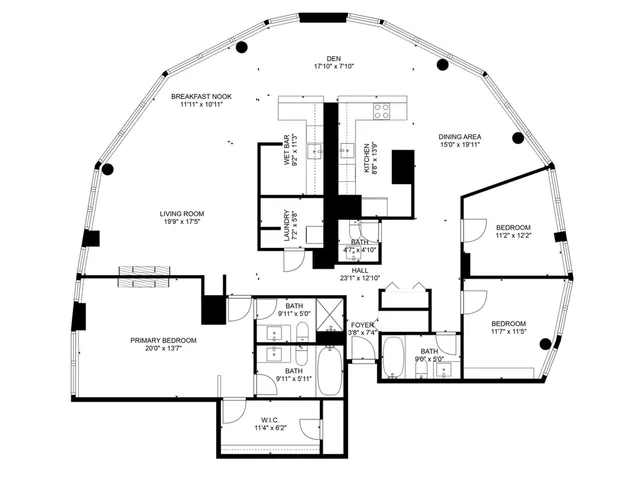 $899,900 | 155 North Harbor Drive, Unit 212213, Chicago, IL 60601