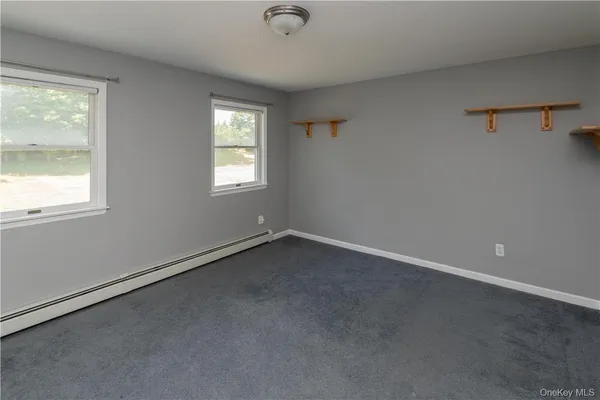 a view of empty room