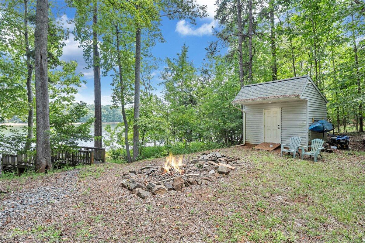 932 Clear Pointe Run Lynch Station, VA 24571 - Photo 101 of 154 a backyard of a house with seating space