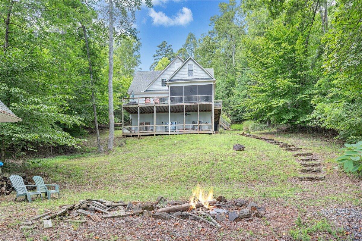 932 Clear Pointe Run Lynch Station, VA 24571 - Photo 109 of 154 a front view of a house with a yard