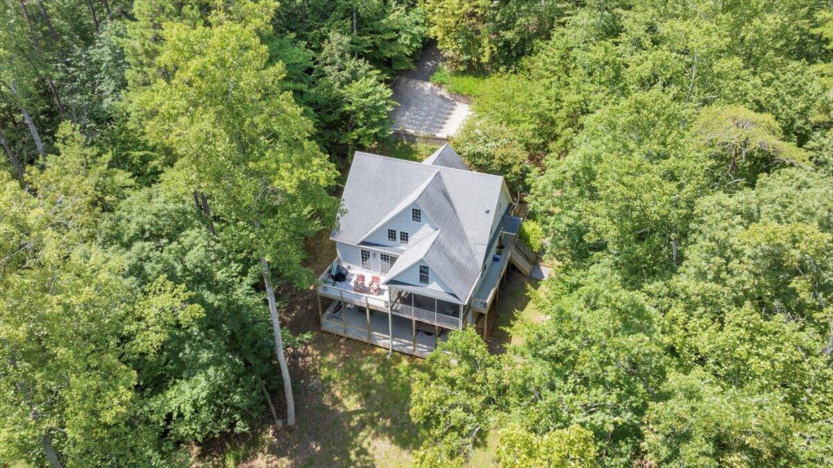 932 Clear Pointe Run Lynch Station, VA 24571 - Photo 134 of 154 an aerial view of a house with a yard