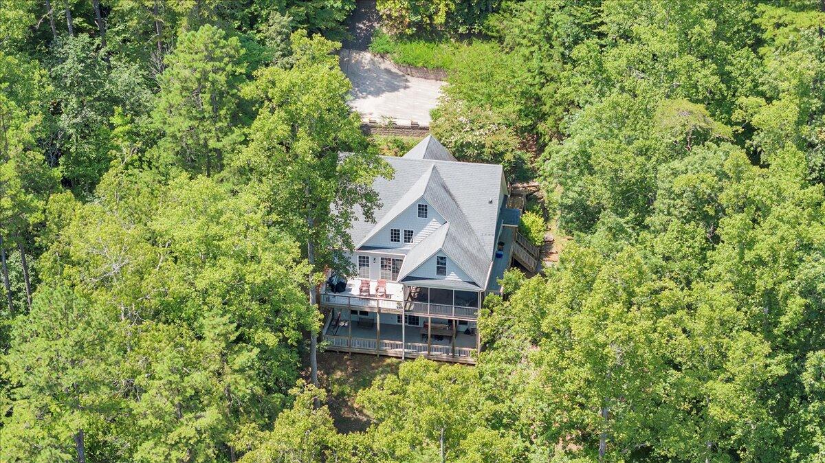 932 Clear Pointe Run Lynch Station, VA 24571 - Photo 136 of 154 an aerial view of a house with a yard