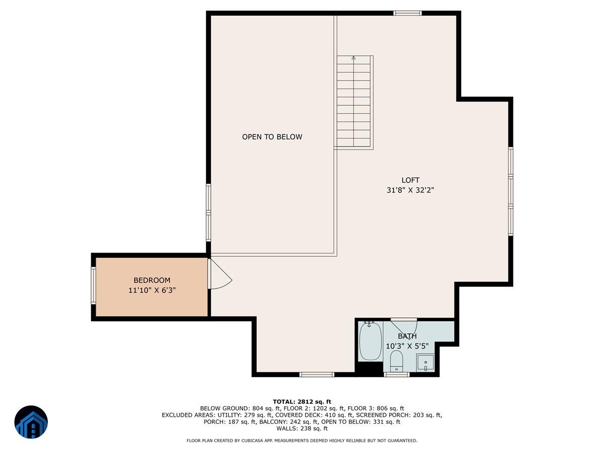 932 Clear Pointe Run Lynch Station, VA 24571 - Photo 153 of 154 a picture of a wall with a white wall and a picture