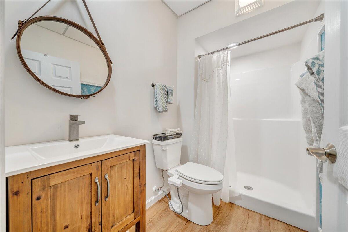 932 Clear Pointe Run Lynch Station, VA 24571 - Photo 47 of 154 a bathroom with a sink a toilet and a mirror