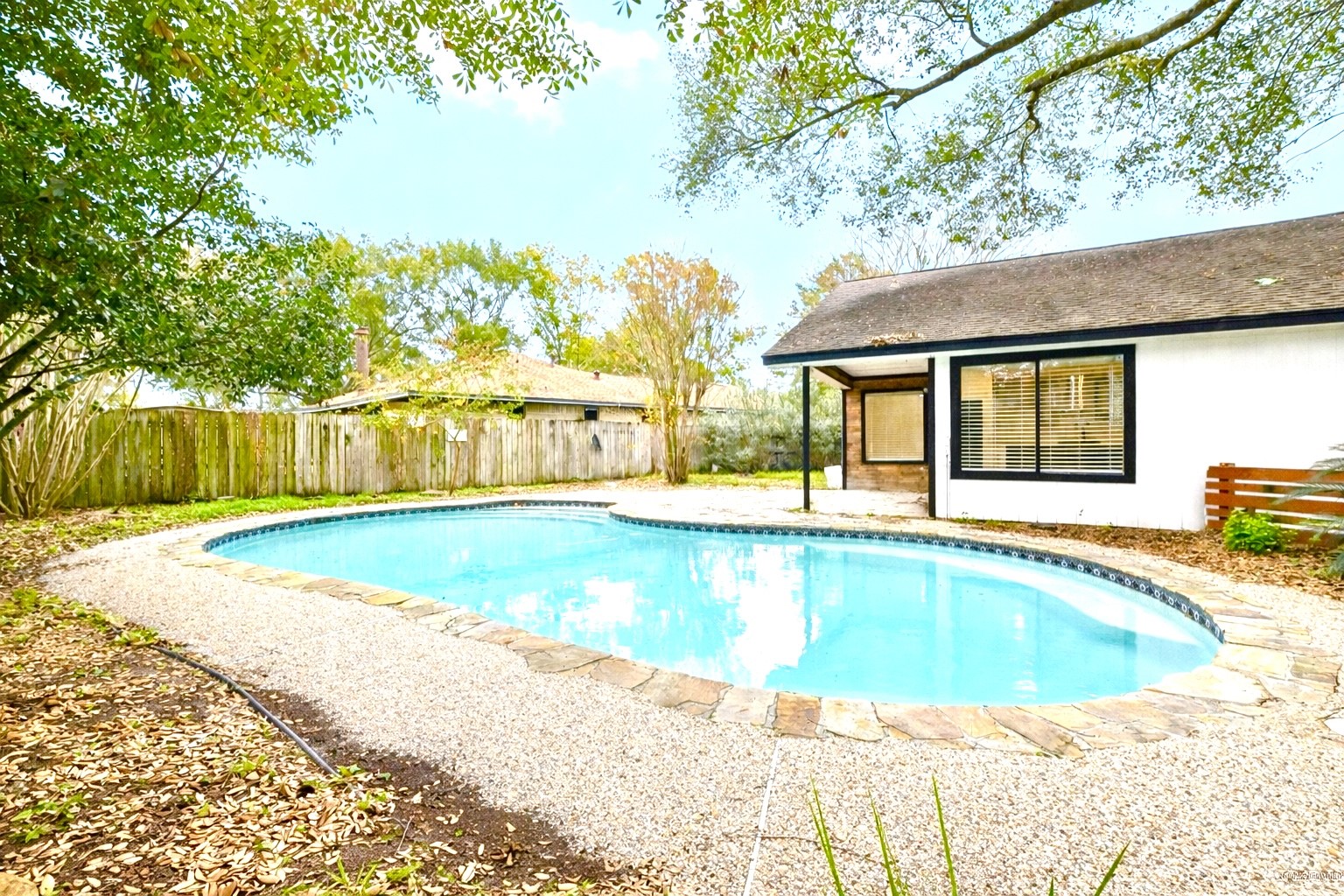 17307 Eden Court Spring, TX 77379 - Photo 43 of 43 a view of swimming pool with a backyard