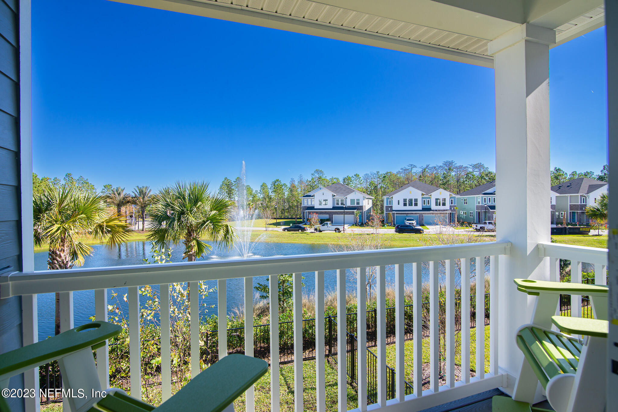 9868 Element Road Jacksonville, FL 32256 - Photo 6 of 36 a view of a street from a balcony