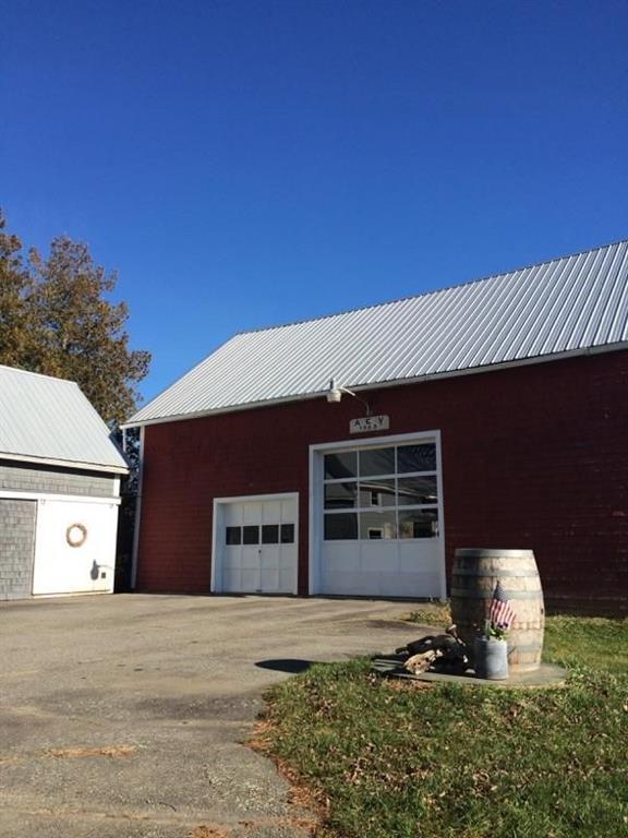 972 Wiscasset Road Pittston, ME 04345 - Photo 5 of 24 Parking area in front of the barn.