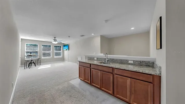 a view of a backyard with a garden