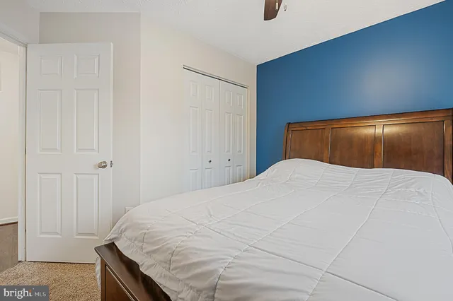 a view of a park with a slide