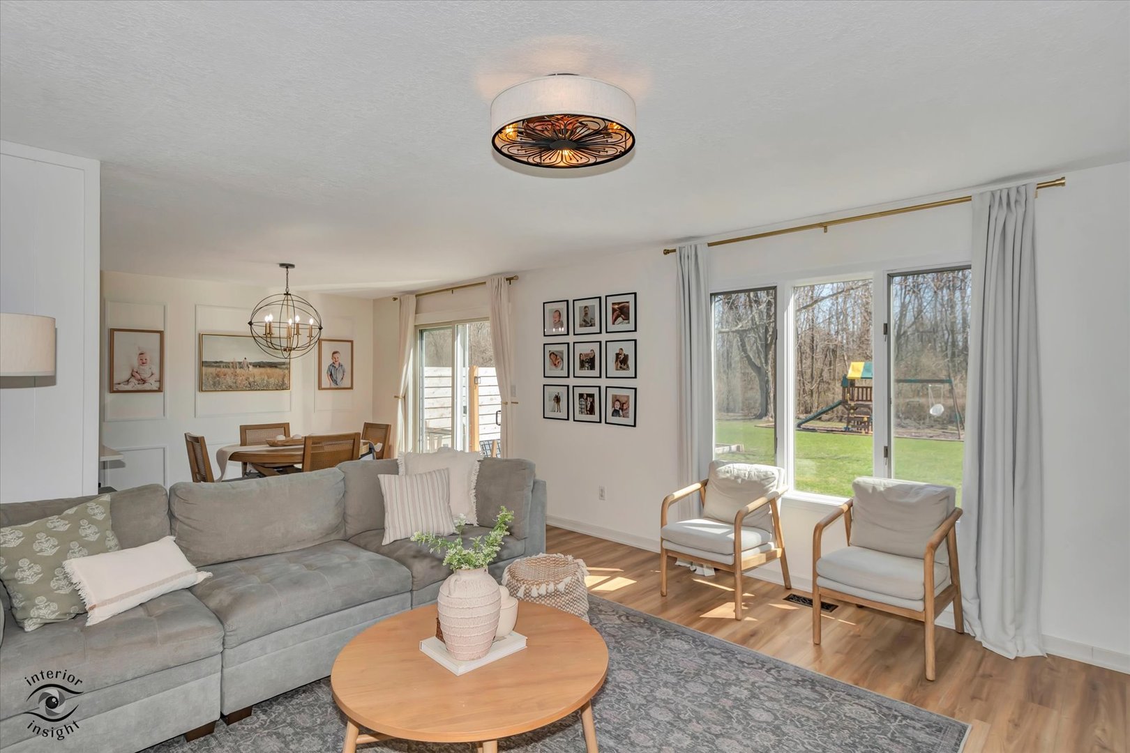 426 South Walnut Street Manteno, IL 60950 - Photo 7 of 26 a living room with furniture and a large window
