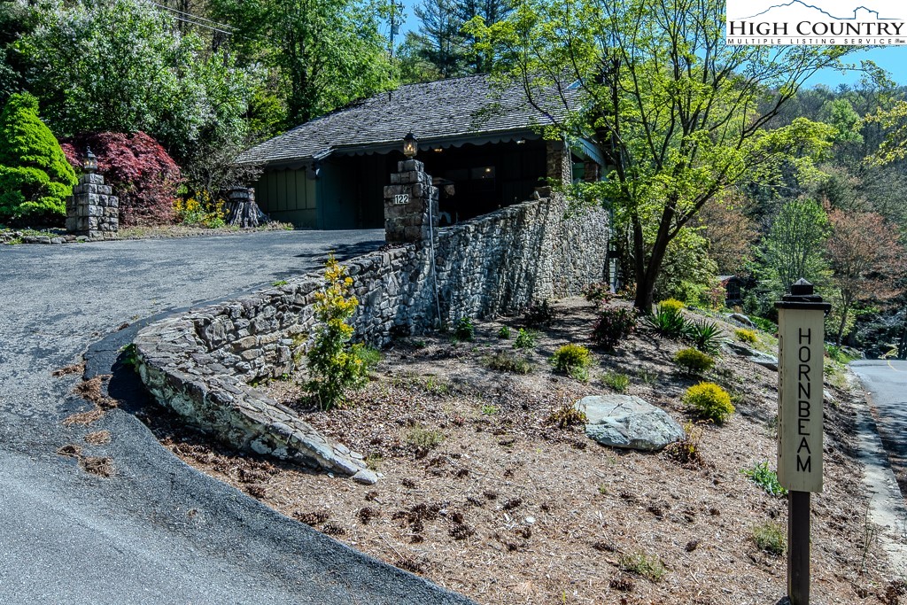122 Hornbeam Road Boone, NC 28607 - Photo 26 of 28 a view of a backyard with plants