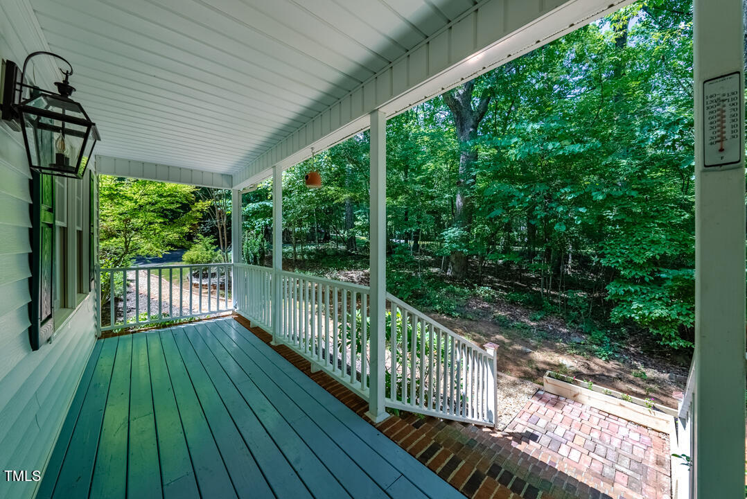 6806 Calais Drive Durham, NC 27712 - Photo 3 of 31 a view of backyard with green space