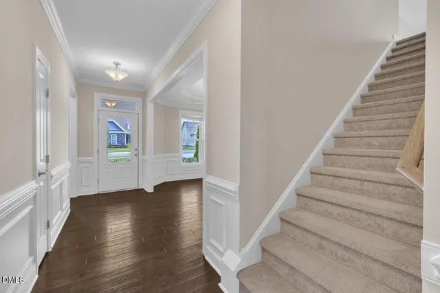 front view of a house with a big yard