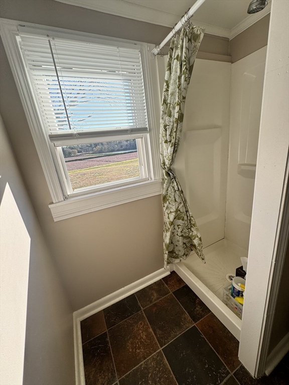 2667 Cranberry Highway, Unit 7 Wareham, MA 02571 - Photo 15 of 17 a bathroom with a window and a shower