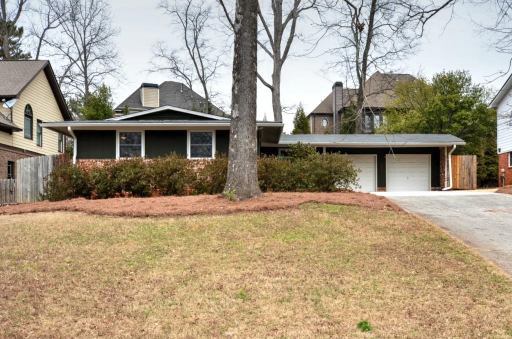 Updated contemporary ranch in Sexton Woods
