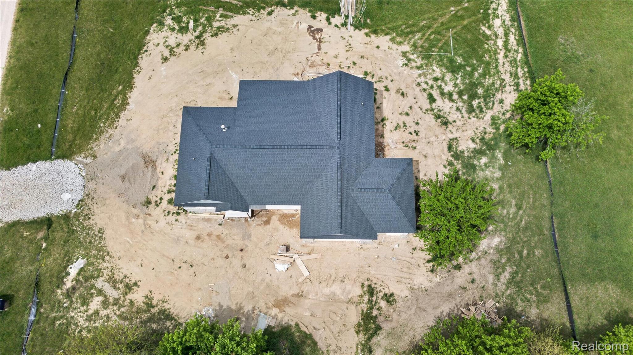3297 Oak Grove Road Howell, MI 48855 - Photo 32 of 40 Elevated aerial view of the property and surrounding landscape.