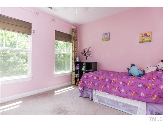 8039 Sunset Branch Court Raleigh, NC 27612 - Photo 17 of 23 The second bedroom is really a 2nd master bedroom with private full bath - great for guests or roommates!