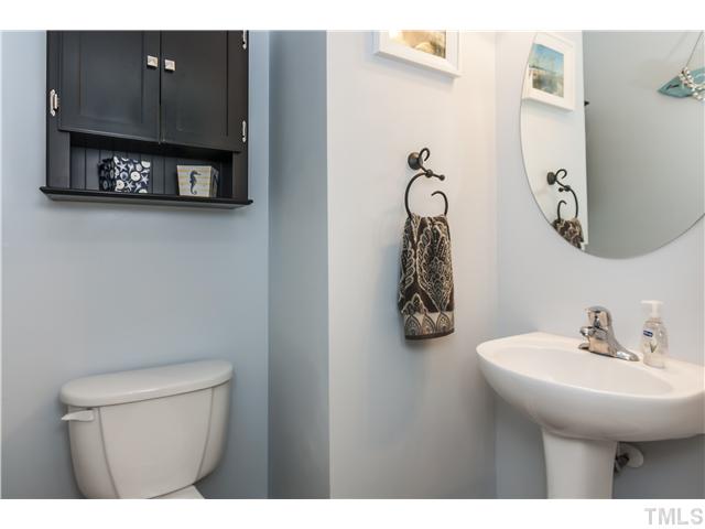 8039 Sunset Branch Court Raleigh, NC 27612 - Photo 8 of 23 convenient powder room of the back of the house!