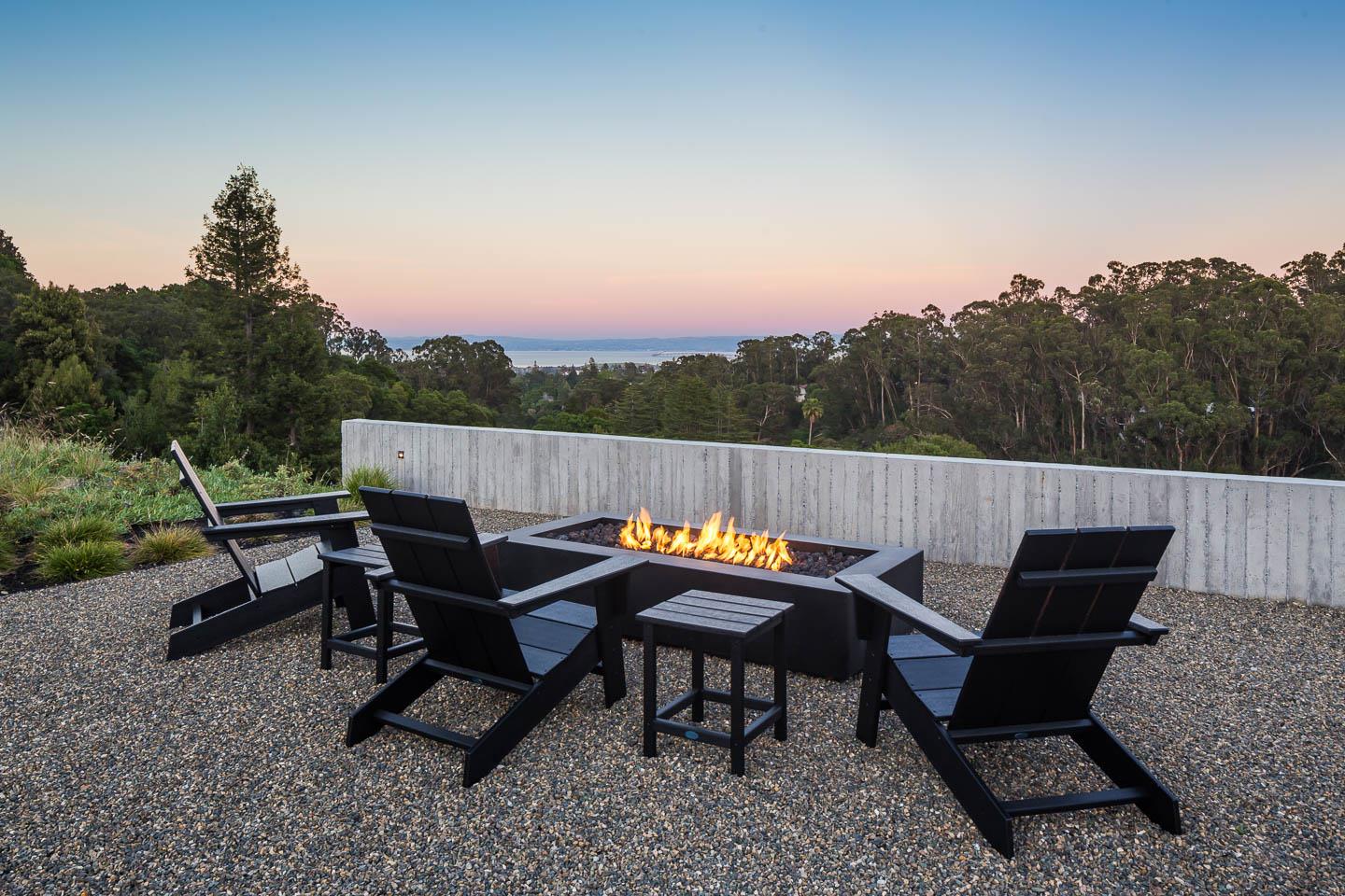 455 Pinehill Road Hillsborough, CA 94010 - Photo 29 of 33 a view of a chairs and table on the terrace