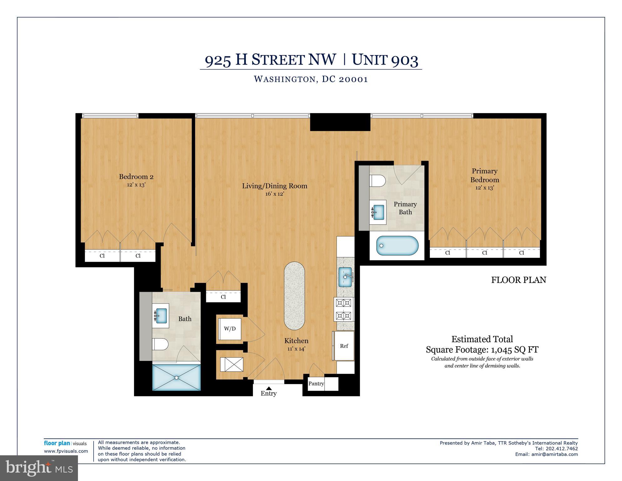 925 H Street Northwest, Unit 903 Washington, DC 20001 - Photo 35 of 36