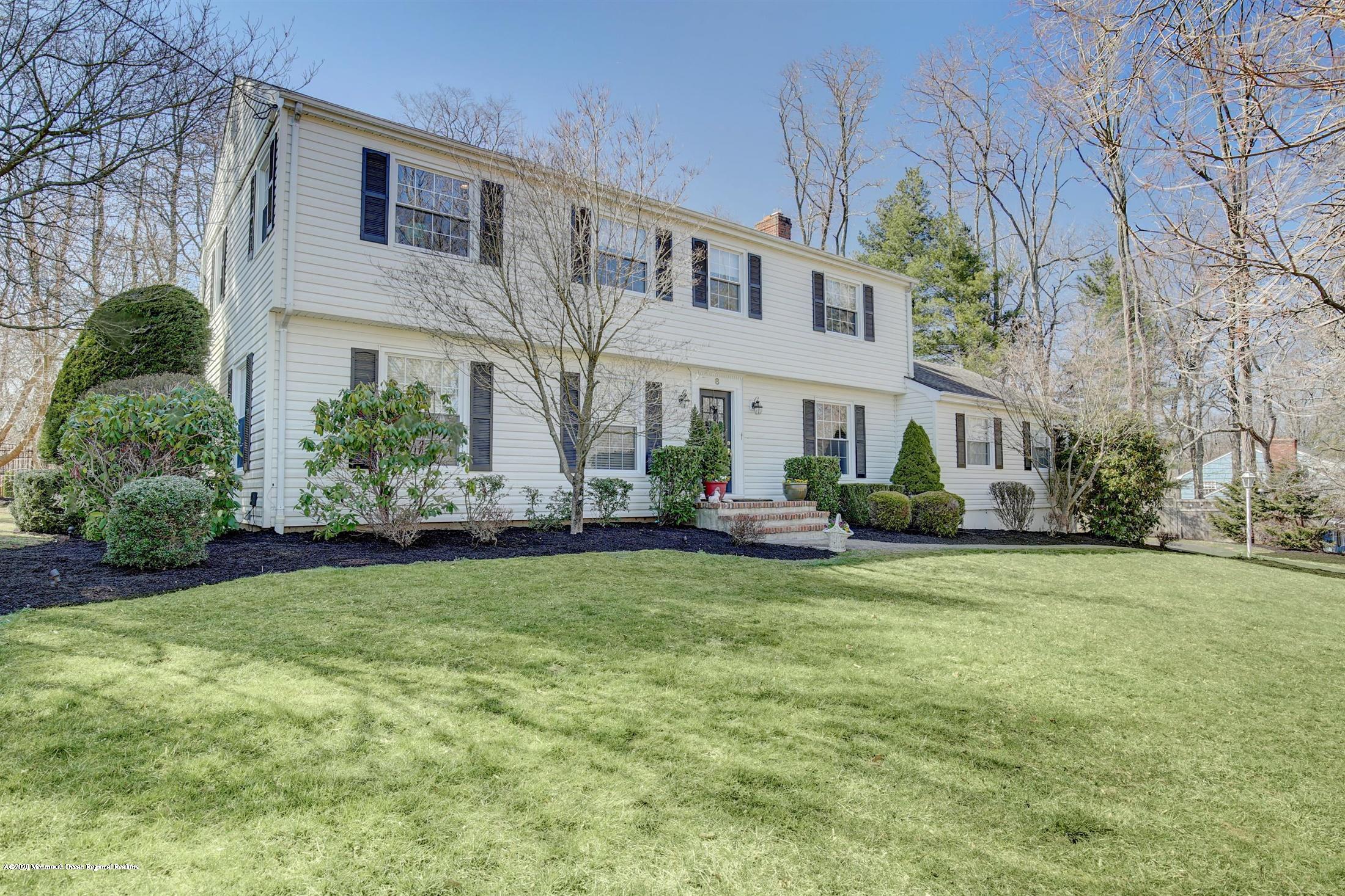 8 Woodhollow Road Colts Neck, NJ 07722 - Photo 3 of 37 03-Front of Home