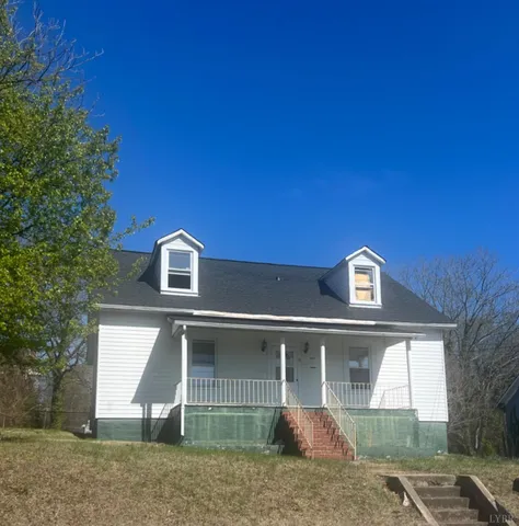front view of a house with a garage