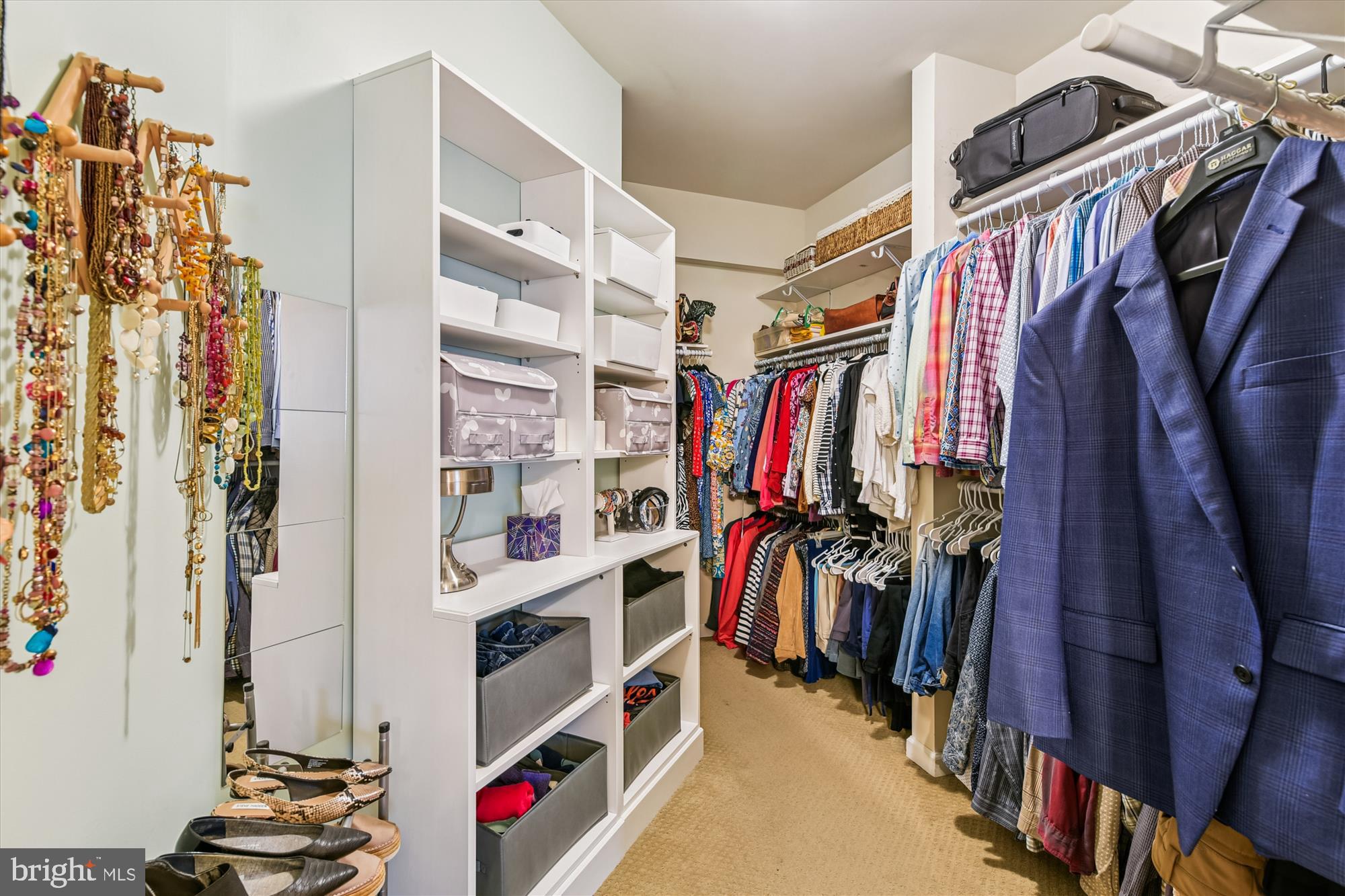 320 Lennox Drive Fallston, MD 21047 - Photo 20 of 46 a view of walk in closet with clothes and shoes