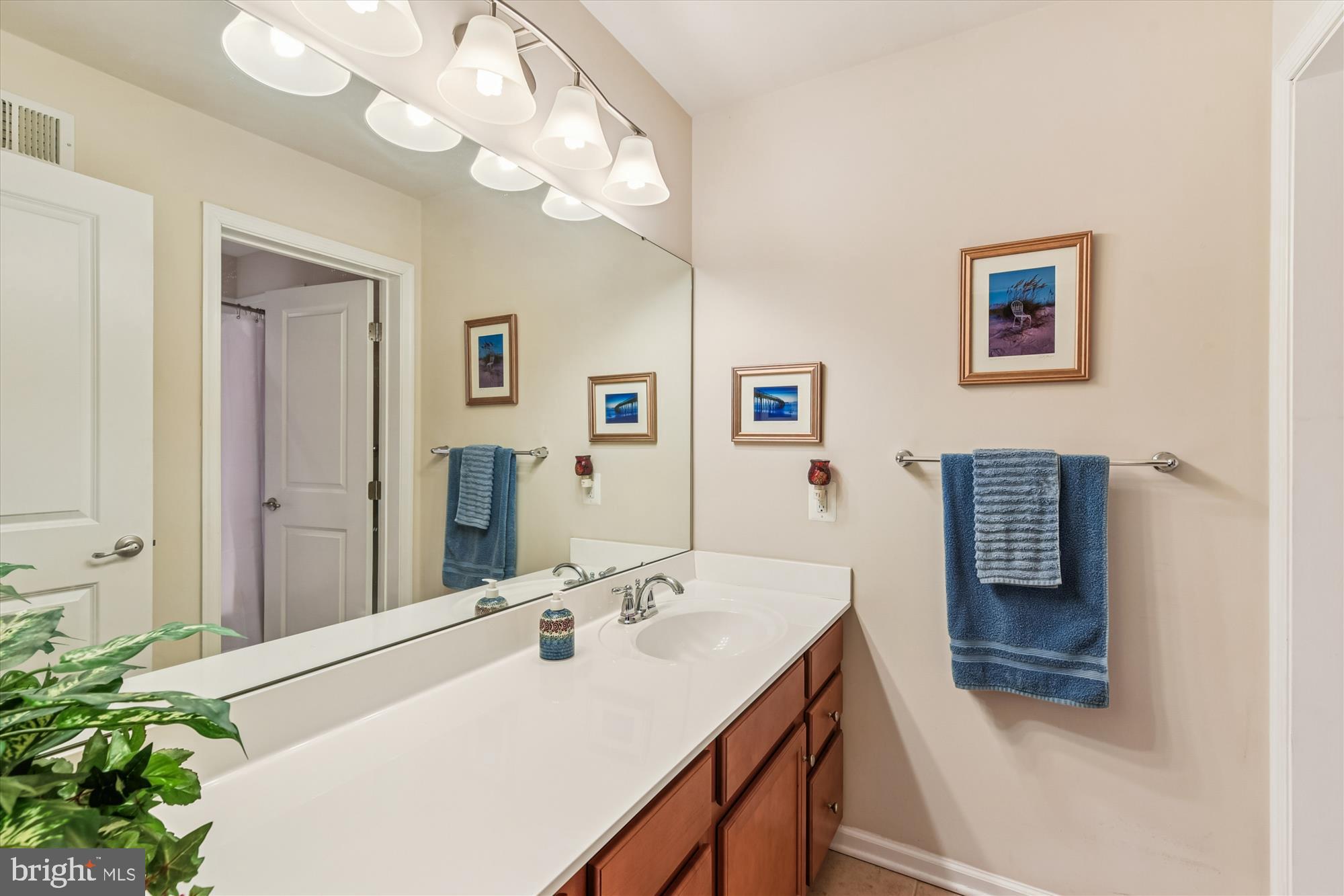 320 Lennox Drive Fallston, MD 21047 - Photo 31 of 46 a bathroom with a sink a vanity and a mirror