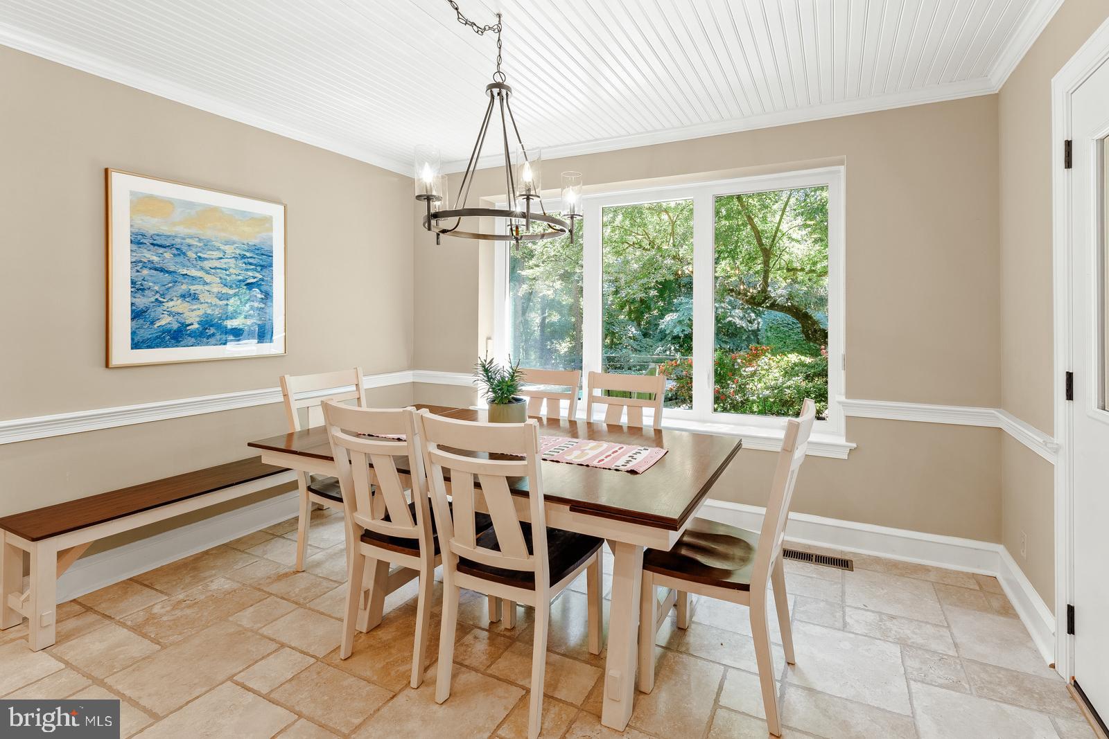 1700 Old Welsh Road Huntingdon Valley, PA 19006 - Photo 18 of 105 a view of a dining room with furniture window and outside view