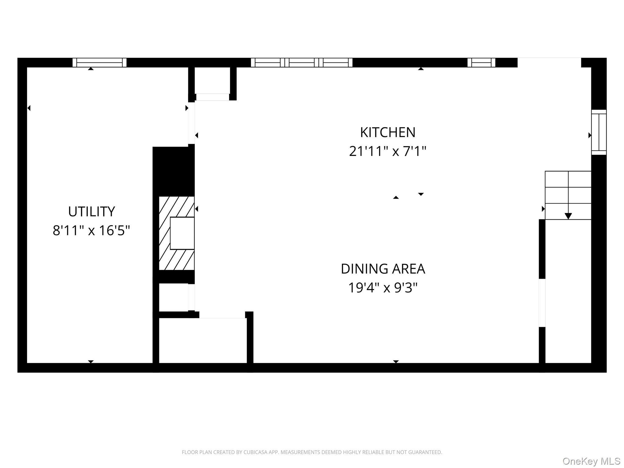 46 Union Street Montgomery, NY 12549 - Photo 36 of 38 a picture of a floor plan