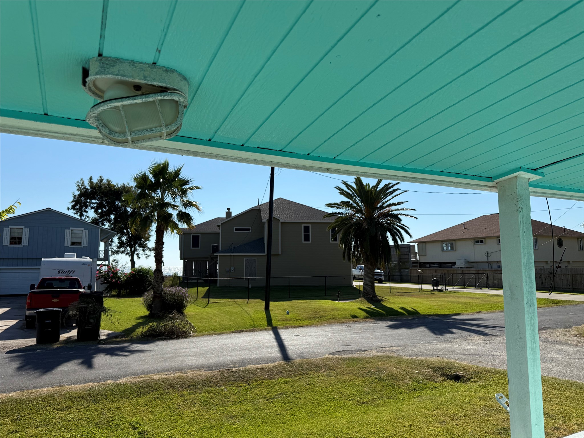 726 4th Street San Leon, TX 77539 - Photo 3 of 14 a view of a swimming pool with a yard