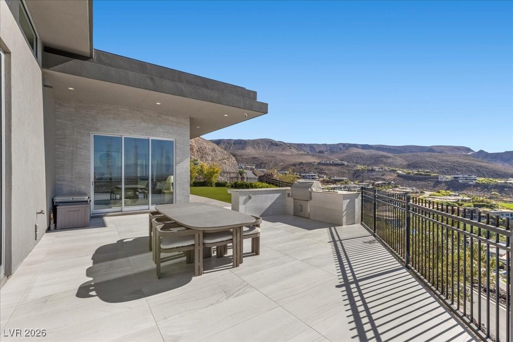 615 Scenic Rim Drive Henderson, NV 89012 - Photo 29 of 75 Patio area with built-in BBQ