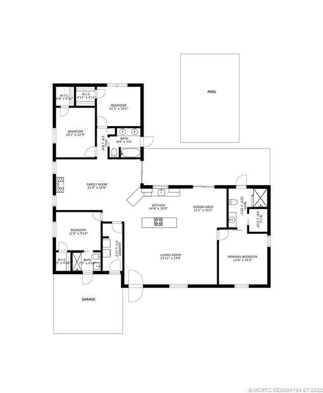 4920 Southeast Pine Ridge Way Stuart, FL 34997 - Photo 3 of 32 a picture of floor plan