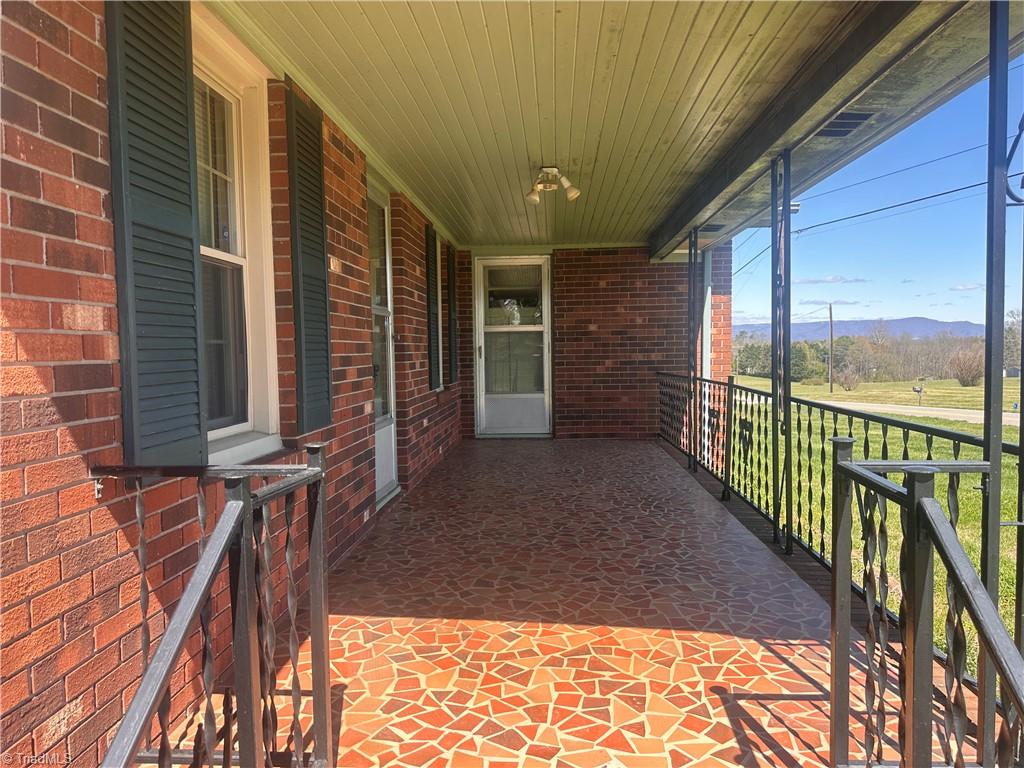 285 Oak Ridge Church Road Hays, NC 28635 - Photo 6 of 32 Front Covered Porch