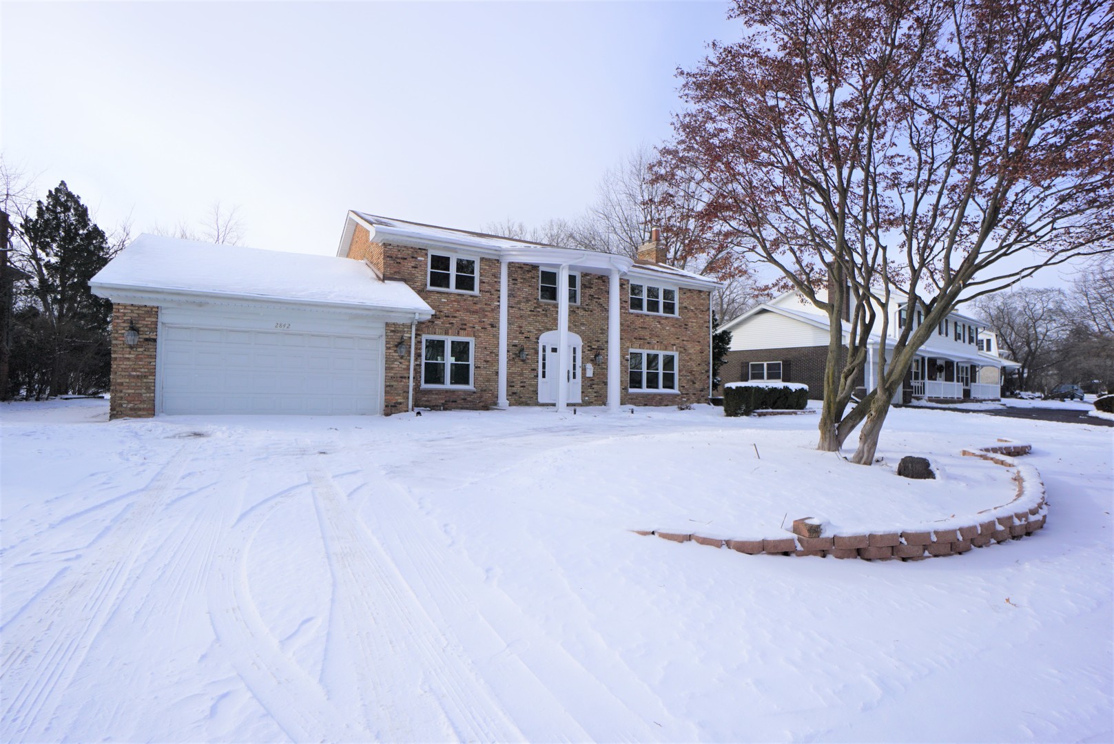 2842 Scott Crescent Flossmoor, IL 60422 - Photo 1 of 43 front view of a house with a yard