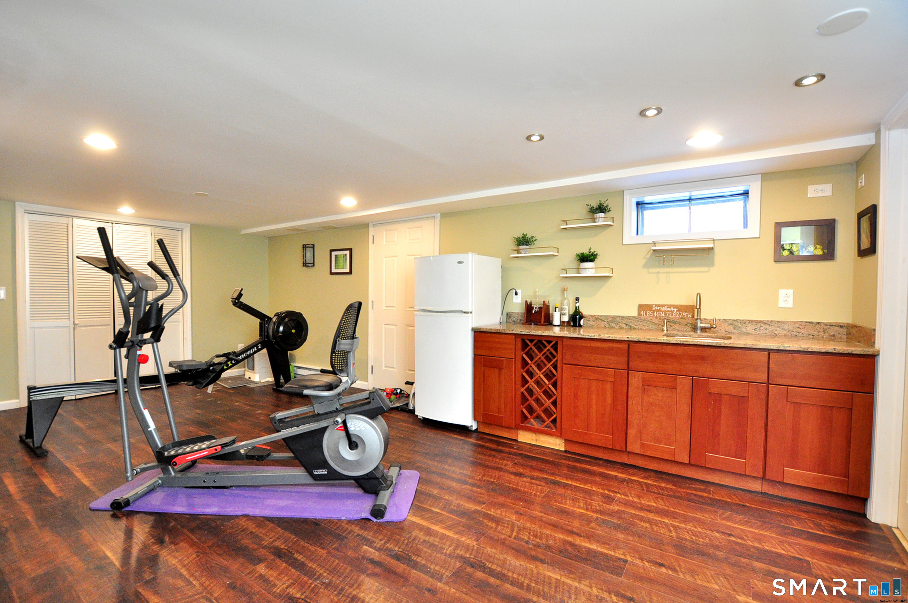 90 Seminary Road Simsbury, CT 06070 - Photo 32 of 34 a view of a room with gym equipment